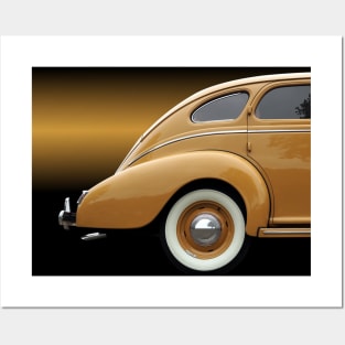 US car classic Desoto 1939 Posters and Art